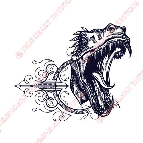 Dinosaur Customize Temporary Tattoos Stickers NO.8757